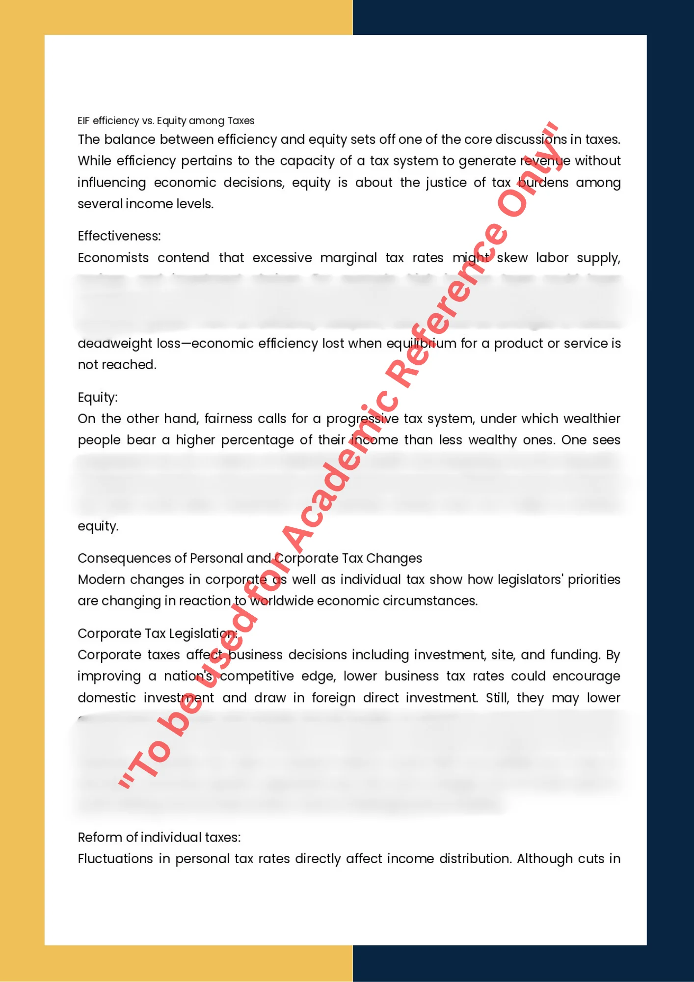 Assignment Sample For Subject ACCT 302-Taxation 1